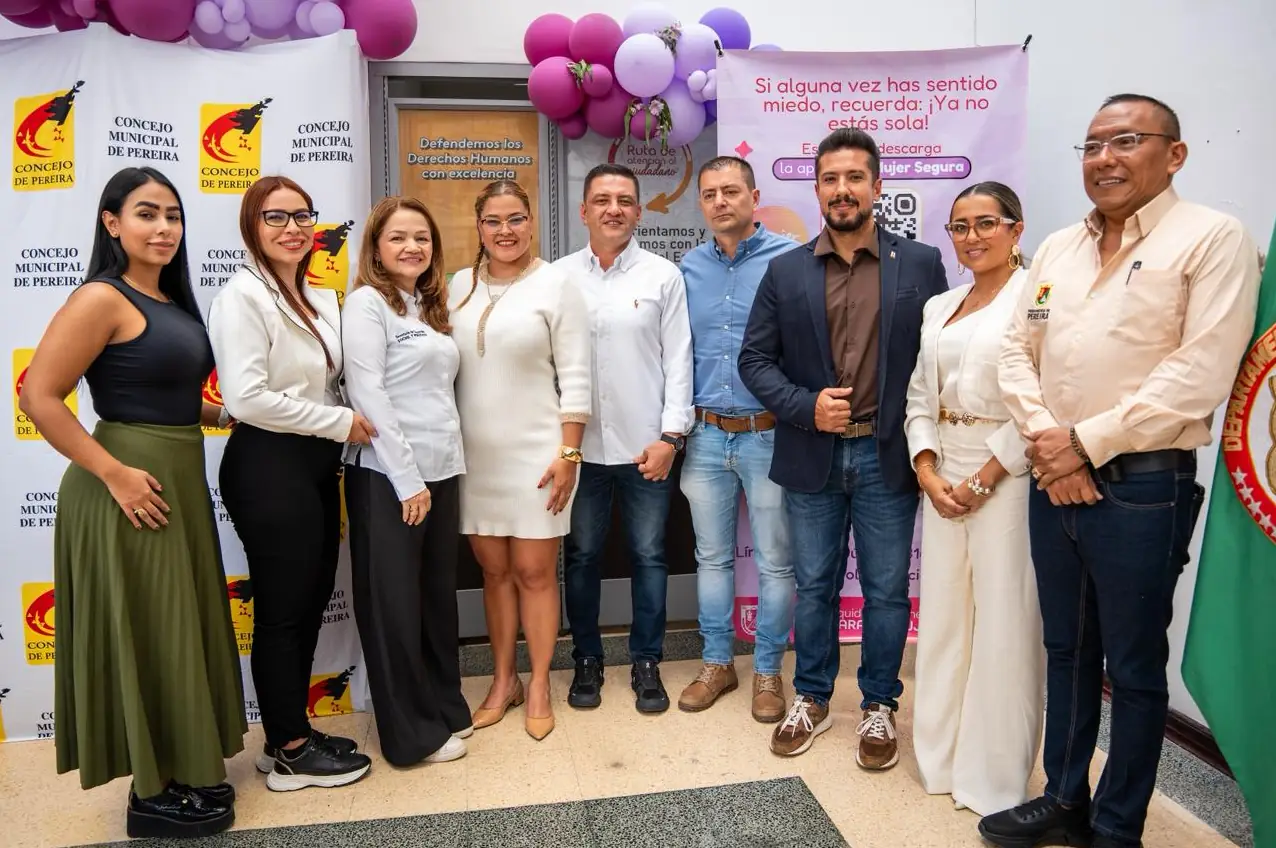 Alcaldía de Pereira y Concejo Municipal hacen historia con la apertura del Punto Púrpura en la corporación