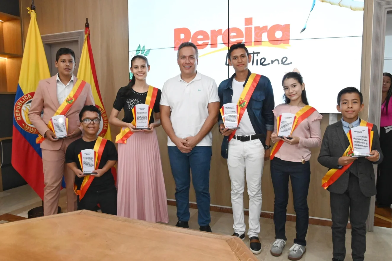 Niños y niñas de Pereira vivieron el sueño de ser Alcaldes por un Día
