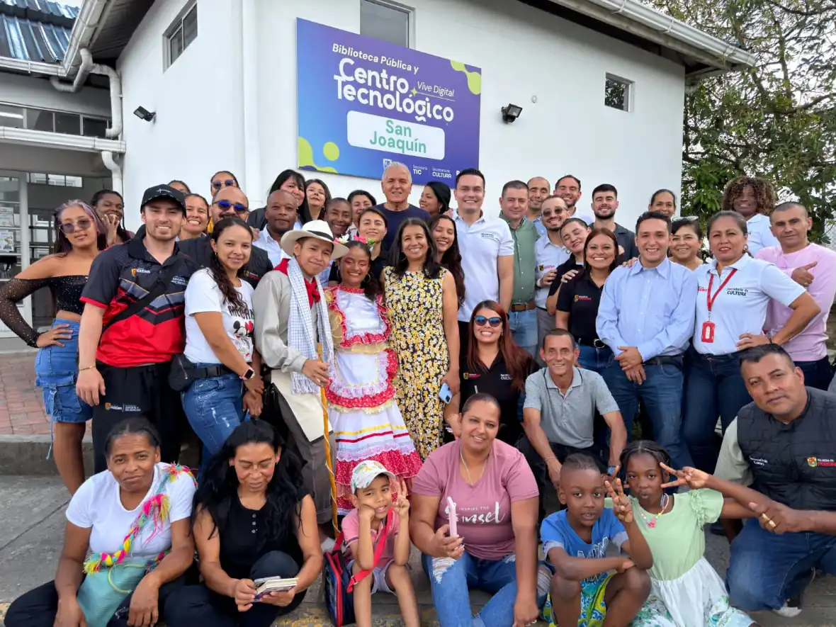 Pereira continúa cerrando brechas digitales con un nuevo Centro Tecnológico Vive Digital en San Joaquín