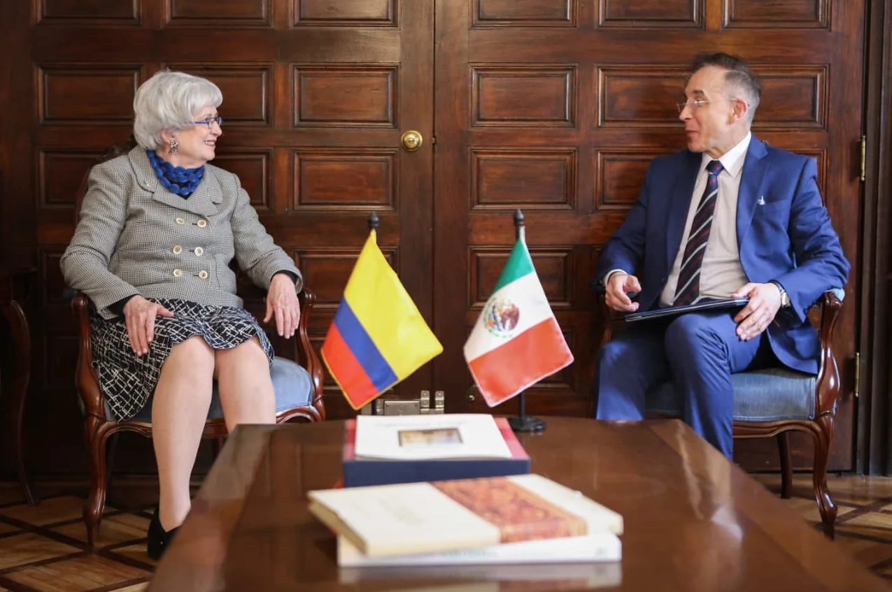 Colombia y México reactivan agenda bilateral y refuerzan coordinación regional en seguridad, migración y cooperación