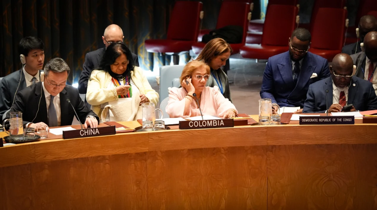 Colombia reafirma ante el Consejo de Seguridad de la ONU su compromiso con la paz a 10 años de la firma del Acuerdo