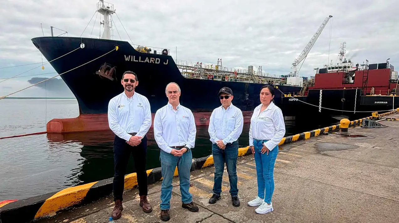 Desde la Refinería de Cartagena se enviaron hacia Nariño 40 mil barriles de diésel nacional a través del Canal de Panamá