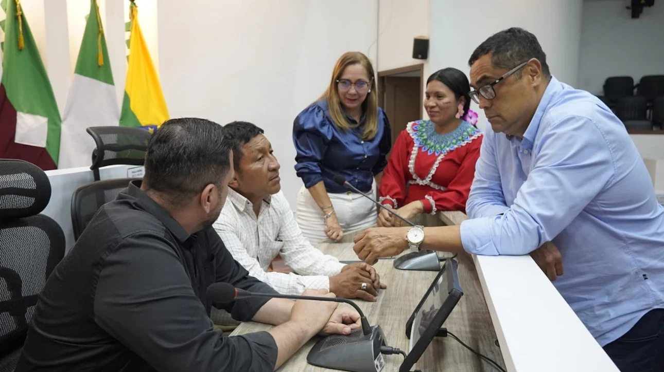 Gobernación de Risaralda avanza en diálogo con comunidades indígenas en el marco de la Minga por la Vida