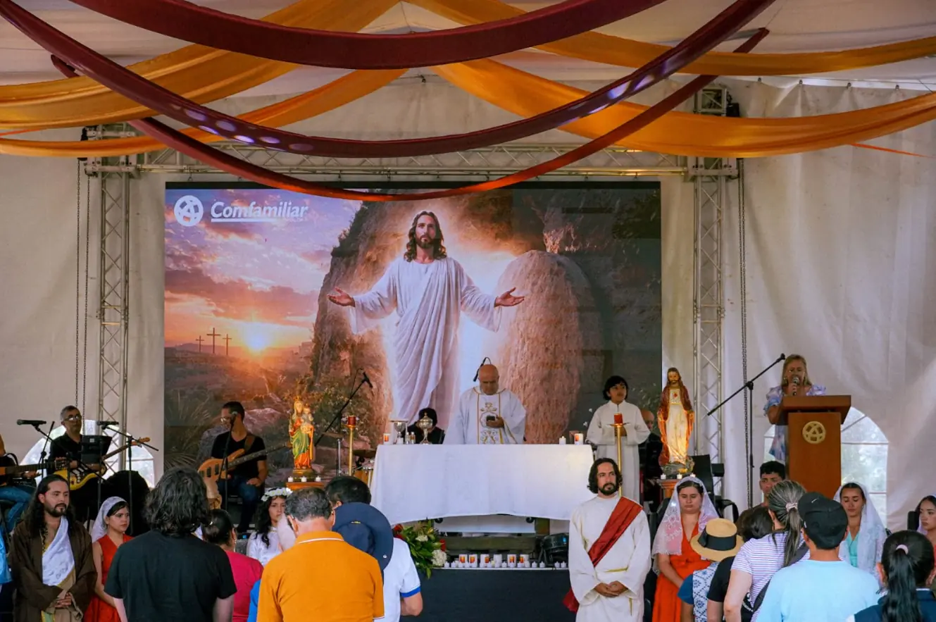 Comfamiliar Risaralda cerró su programación de Semana Santa con un balance positivo en turismo, cultura y espiritualidad
