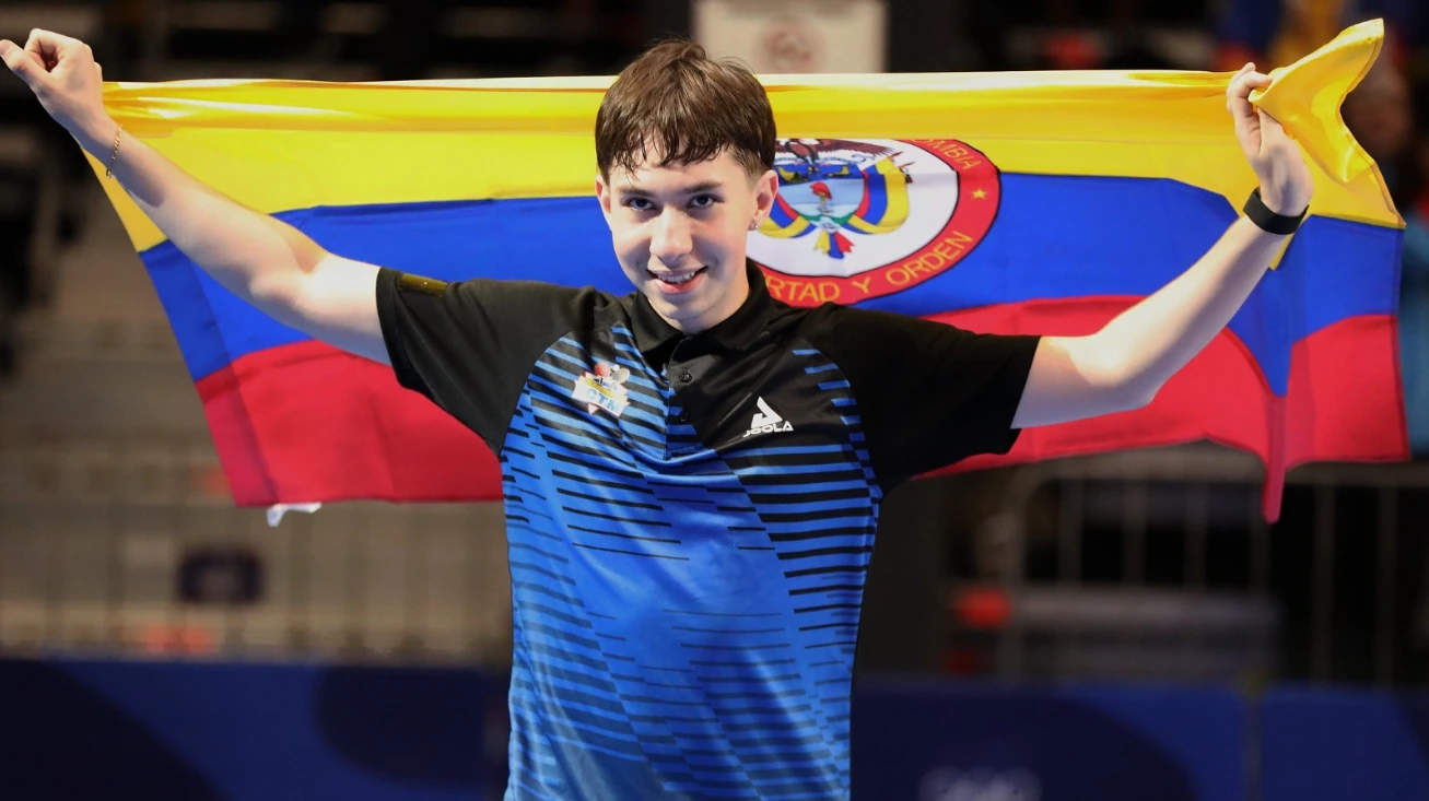 Primeros tres oros para Colombia, en lucha y tenis de mesa, en los Juegos Suramericanos de la Juventud