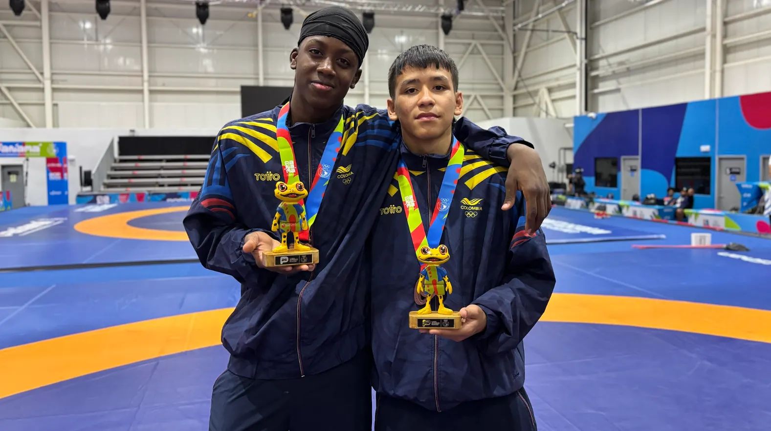 La lucha le dio las primeras medallas a Colombia en los Suramericanos de la Juventud