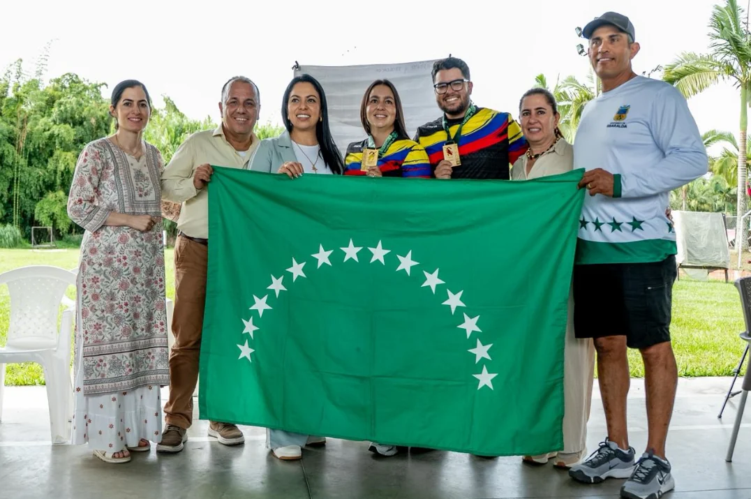 Como héroes fueron recibidos los medallistas mundiales de tiro con arco
