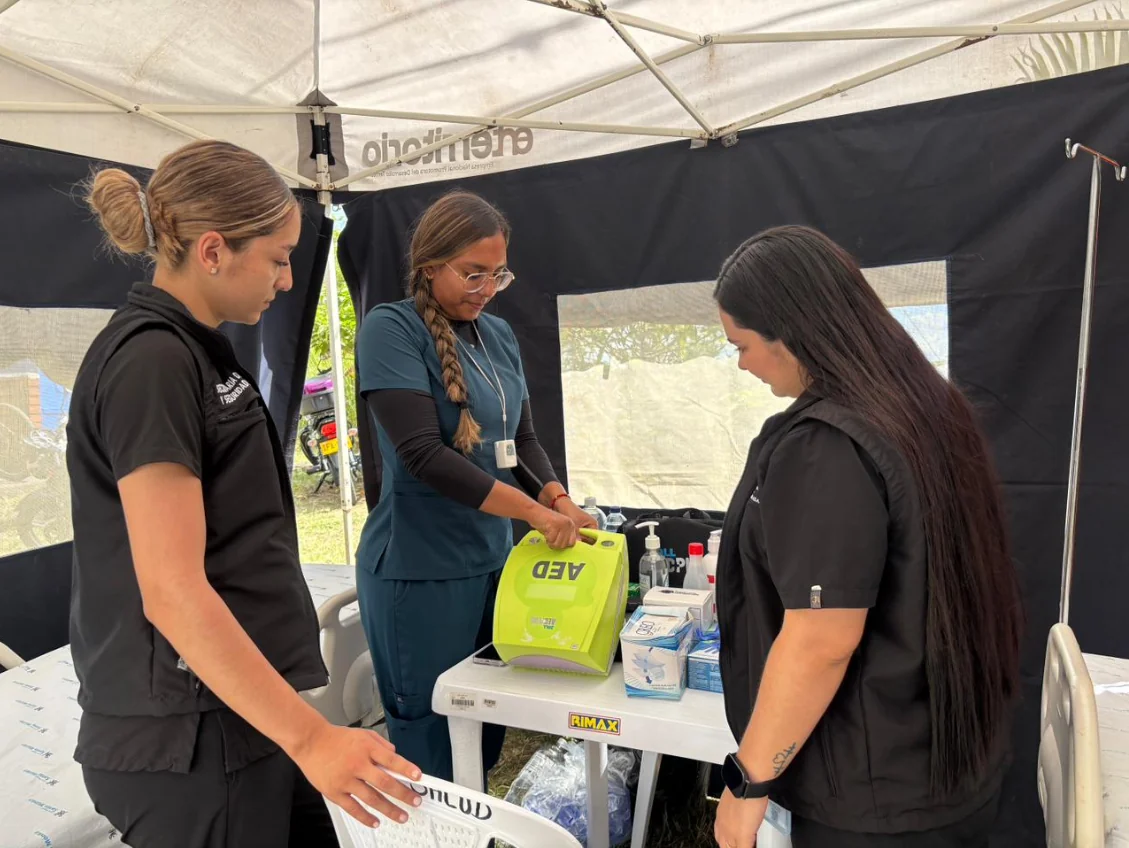 Calle de Las Aromas de Dosquebradas será exclusiva para atender emergencias durante el Viacrucis