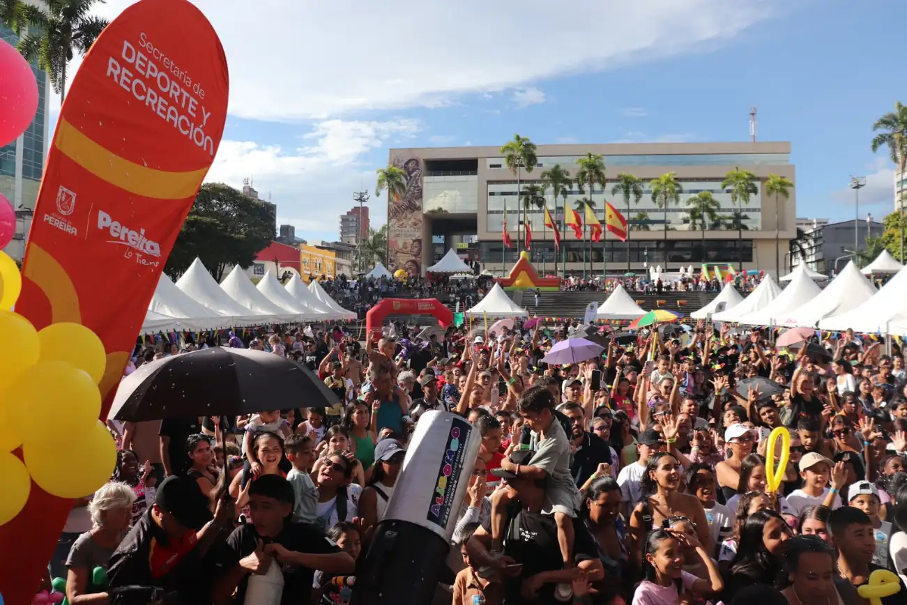 Gran fiesta se vivió en la celebración del Mes de la Niñez en Pereira