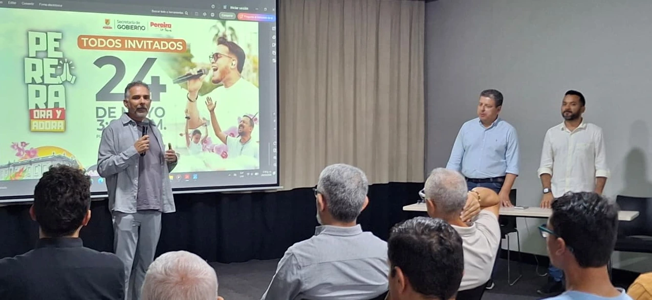 Alcaldía hizo el lanzamiento de la tercera versión del evento Pereira Ora y Adora por la Seguridad y la Vida