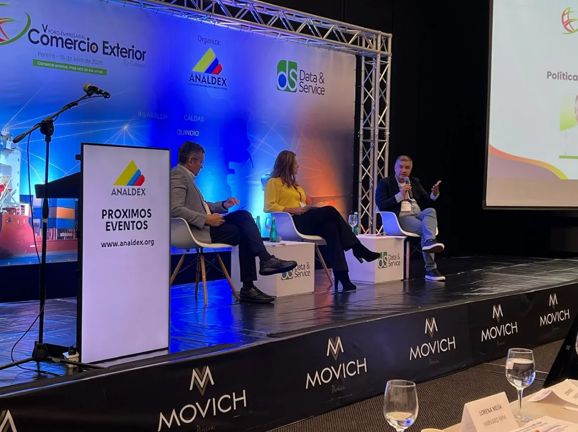 Pereira posiciona su liderazgo empresarial en el país con presencia de la marca Hecho en Pereira en foro de Comercio Exterior de Analdex
