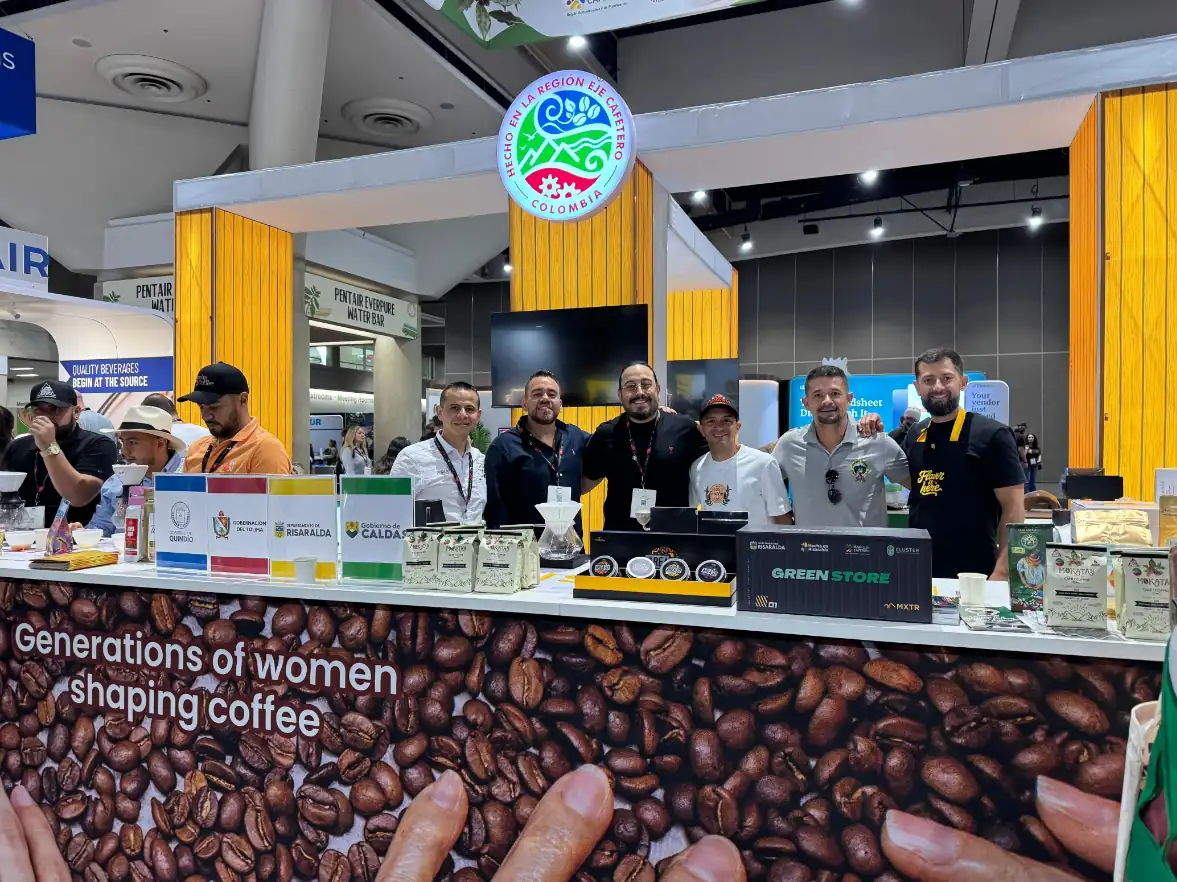 La RAP Eje Cafetero impulsa los negocios internacionales del café de especialidad de los departamentos de Caldas, Quindío, Risaralda y Tolima con una exitosa participación en “World of Coffee” San Diego, USA