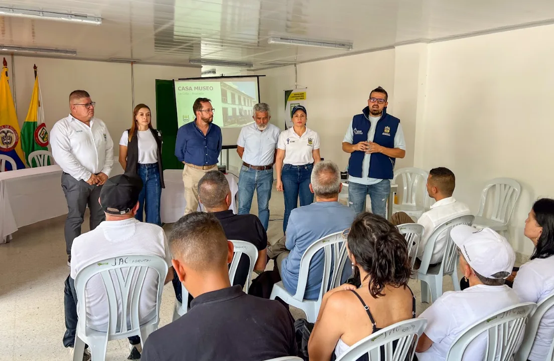 Gobernación de Risaralda y EDUR inician transformación cultural en La Celia con inversión de $4.200 millones