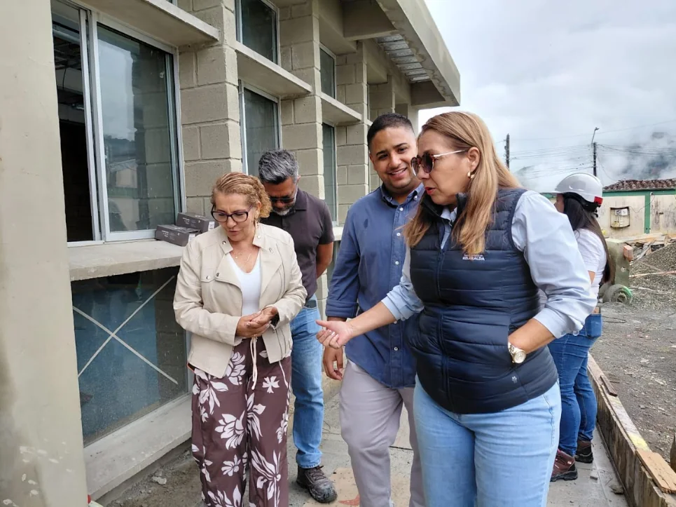 Megacolegio Santo Tomás de Aquino en Apía alcanza 92 % de avance tras superar retrasos contractuales