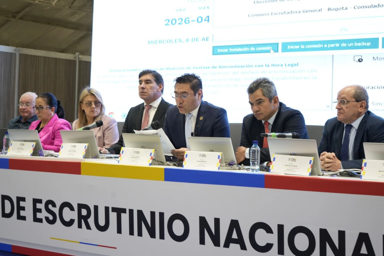 El CNE instalará mañana jueves, 9 de abril, el proceso de escrutinio nacional de las elecciones de Senado de la República