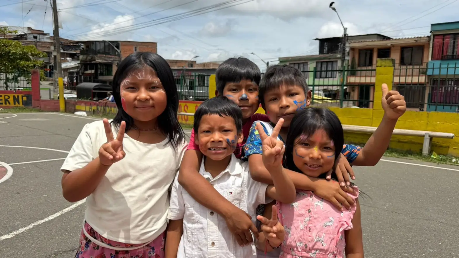 LOS NIÑOS Y NIÑAS DE LAS BRISAS CELEBRARON EL MES DE LA NIÑEZ