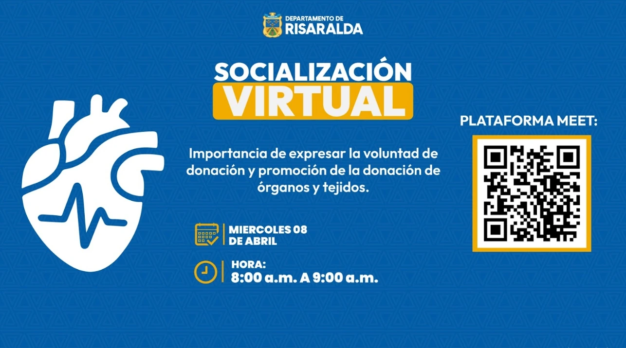 Risaralda fortalece la cultura de donación de órganos y tejidos en el departamento