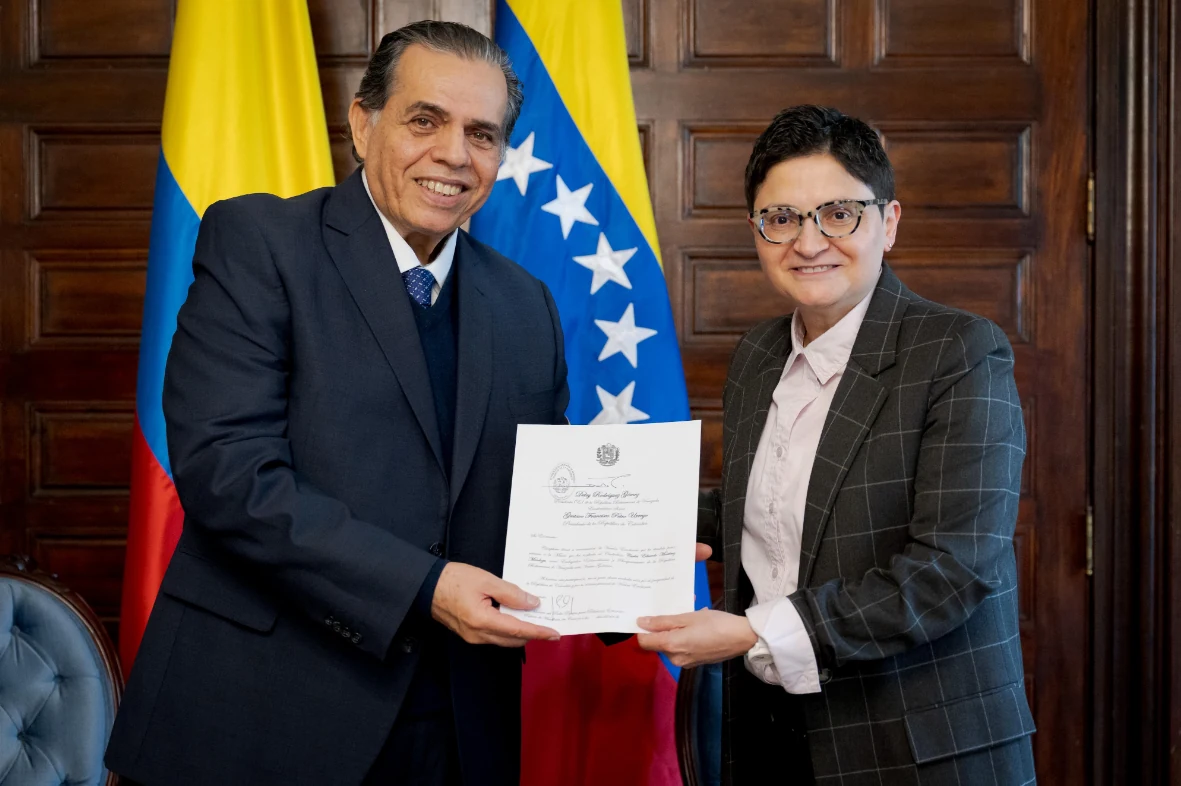 Colombia recibe cartas credenciales del nuevo embajador de Venezuela