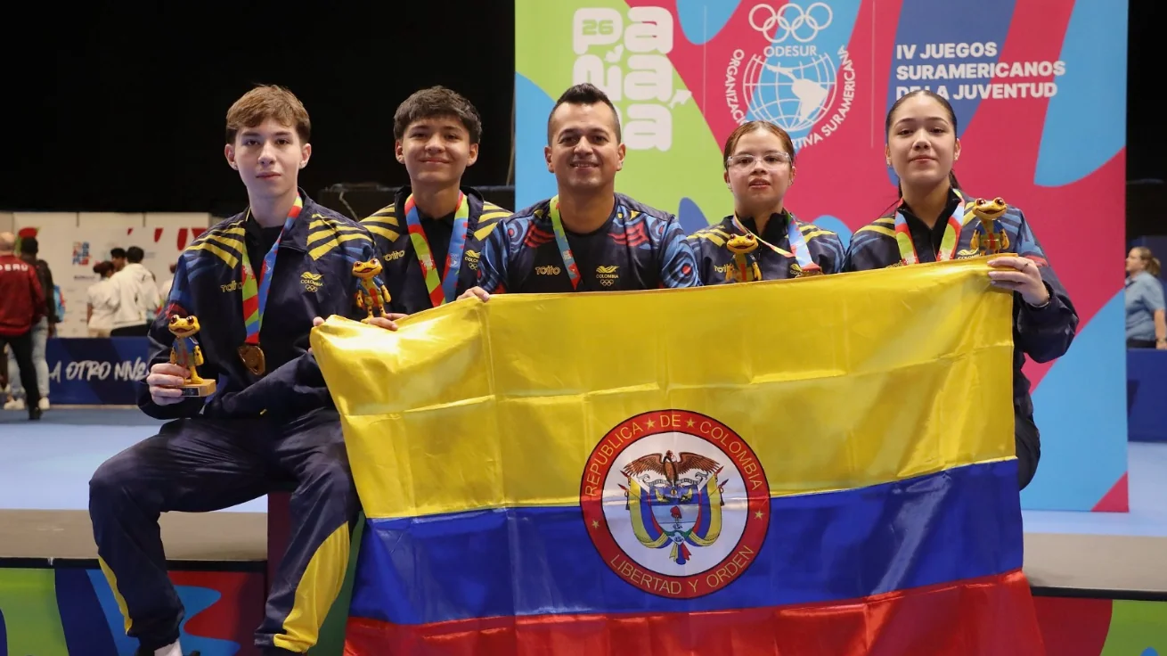 Un oro, una plata y dos bronces, la cosecha de Colombia en la sexta jornada de los Juegos Suramericanos de la Juventud