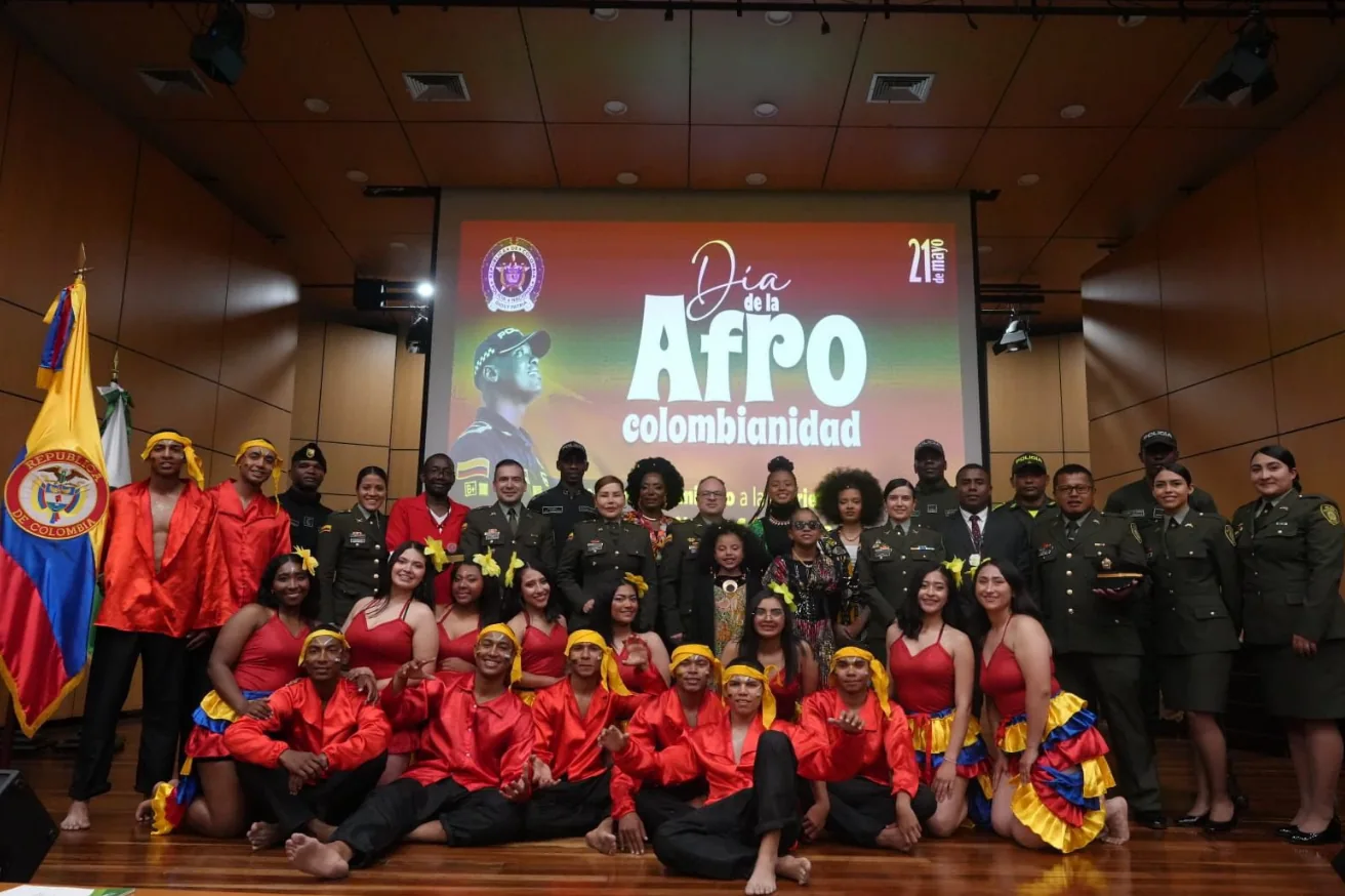 Policía Nacional conmemoró el Día Nacional de la Afrocolombianidad