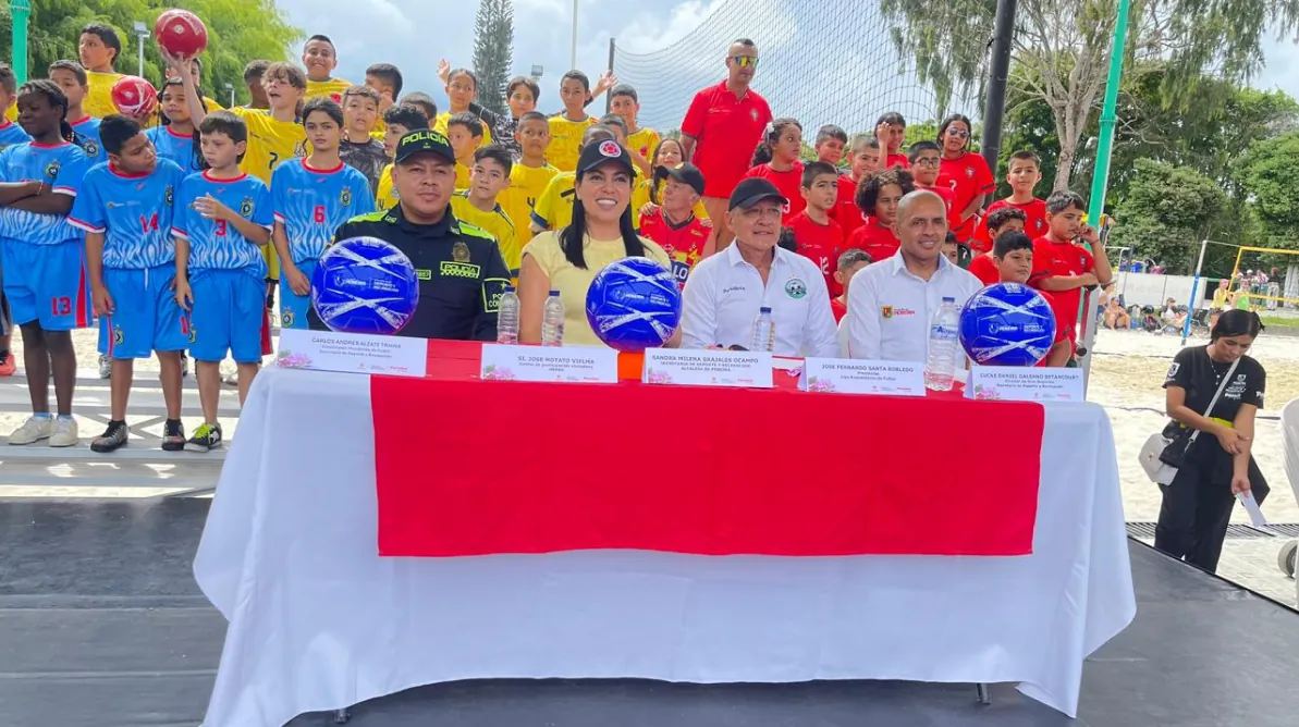 Pereira dio inicio al Mundialito con Valores “Pereira Mi Sueño” con 720 deportistas en competencia
