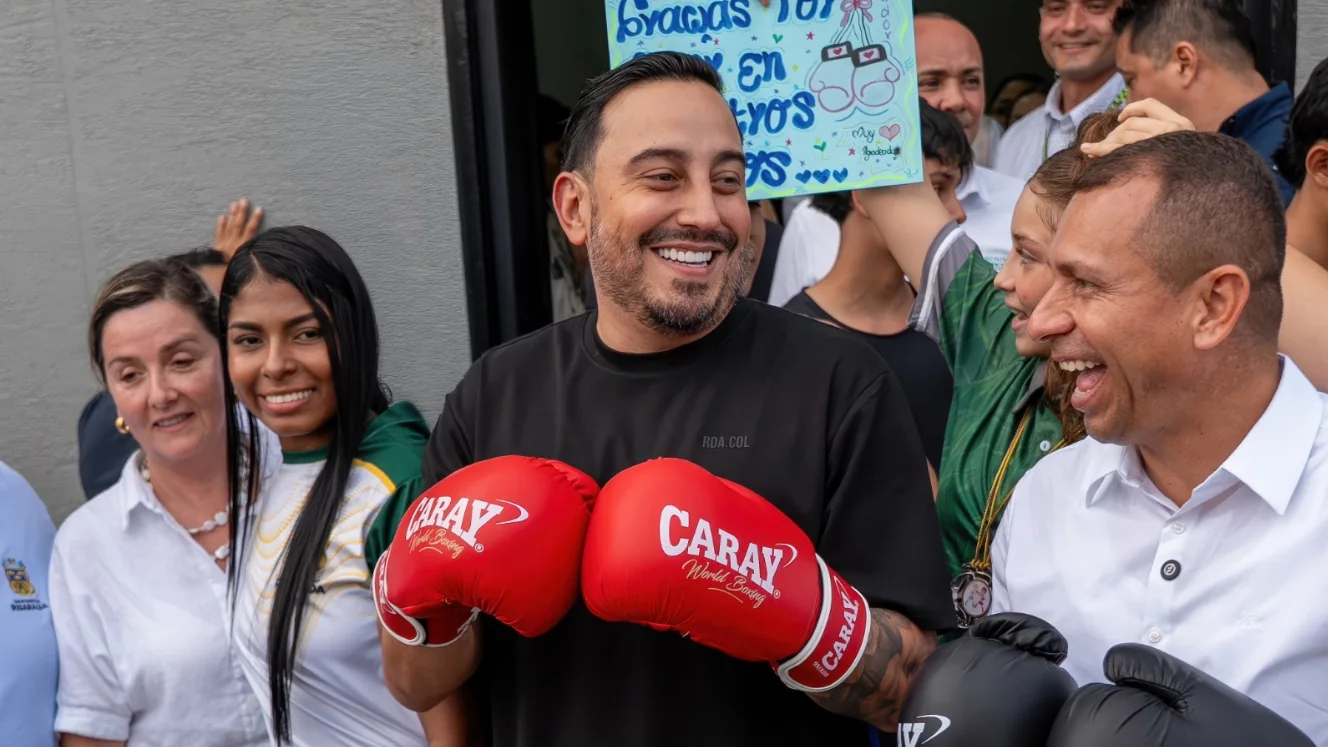 La Virginia está estrenando gimnasio de boxeo gracias al liderazgo del gobernador Juan Diego Patiño