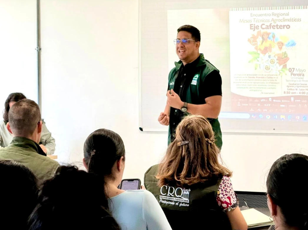 La CARDER participó del Encuentro Regional de Mesas Técnicas Agroclimáticas del Eje Cafetero