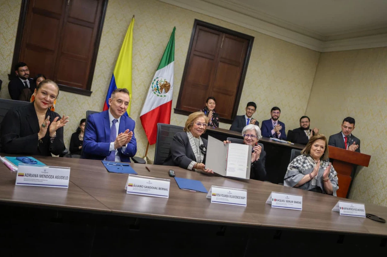 Colombia y México suscriben Memorando de Entendimiento para fortalecer la cooperación en la lucha contra la trata de personas