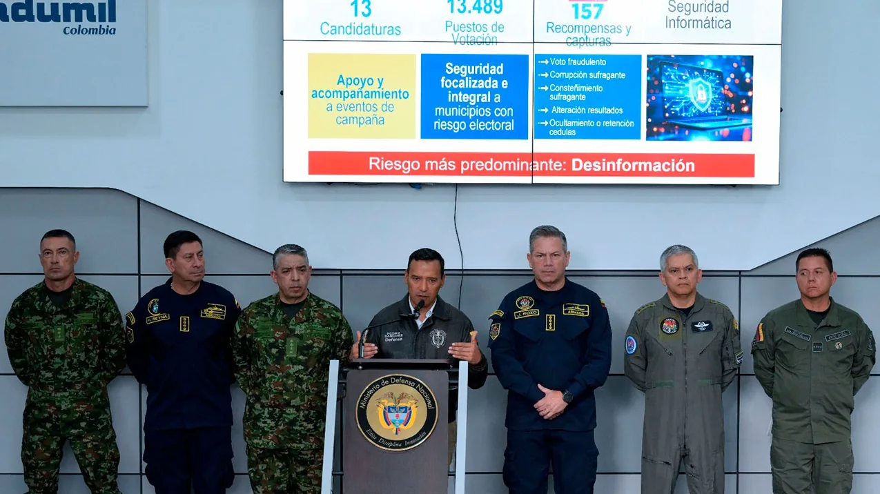Fuerza Pública desplegará más de 400.000 efectivos para garantizar la seguridad en las elecciones presidenciales