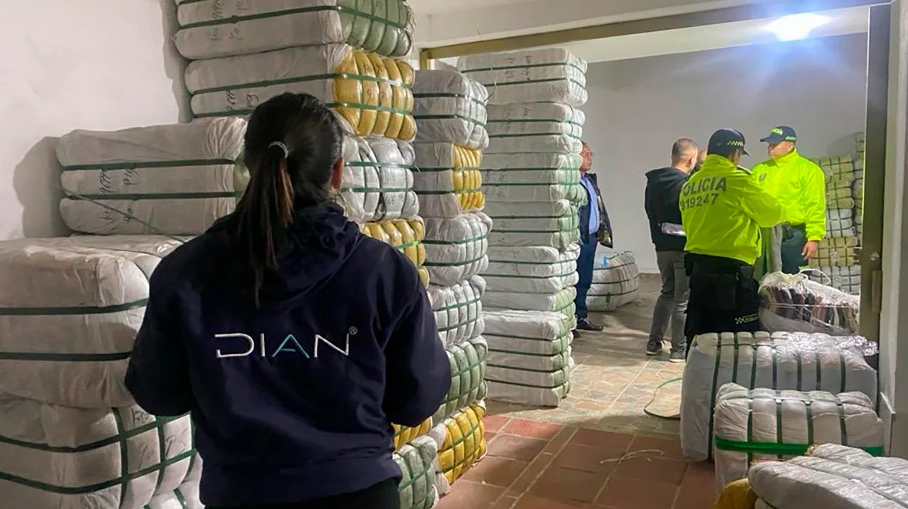 Dian incrementó en 12% aprehensiones de mercancías de contrabando en el primer trimestre de este año