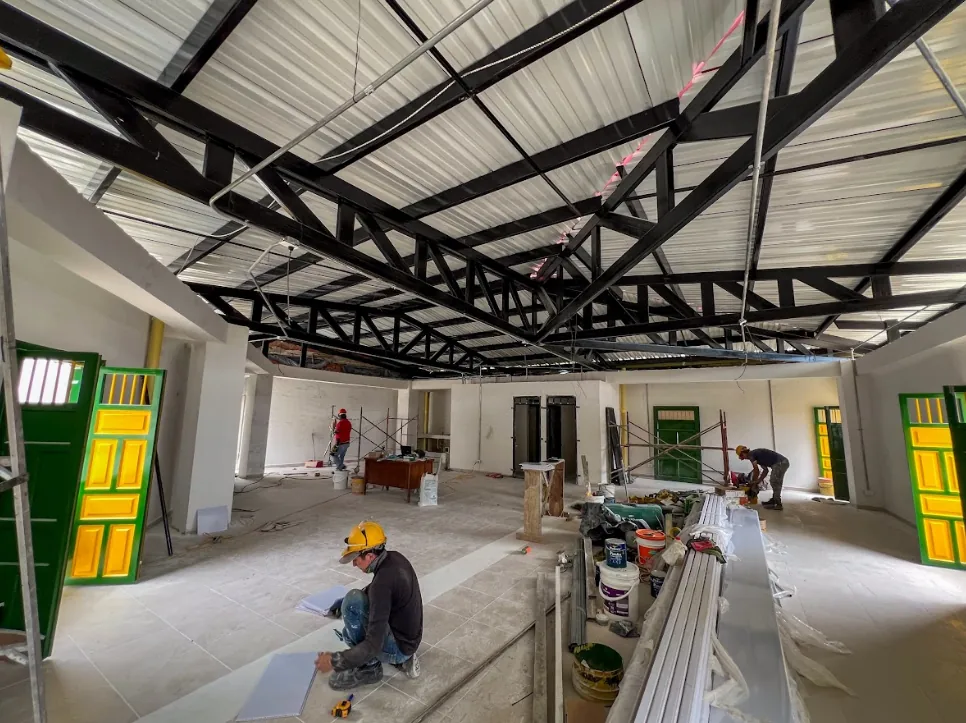 Gobernación de Risaralda transforma salón comunal en Guática, tras 30 años de abandono