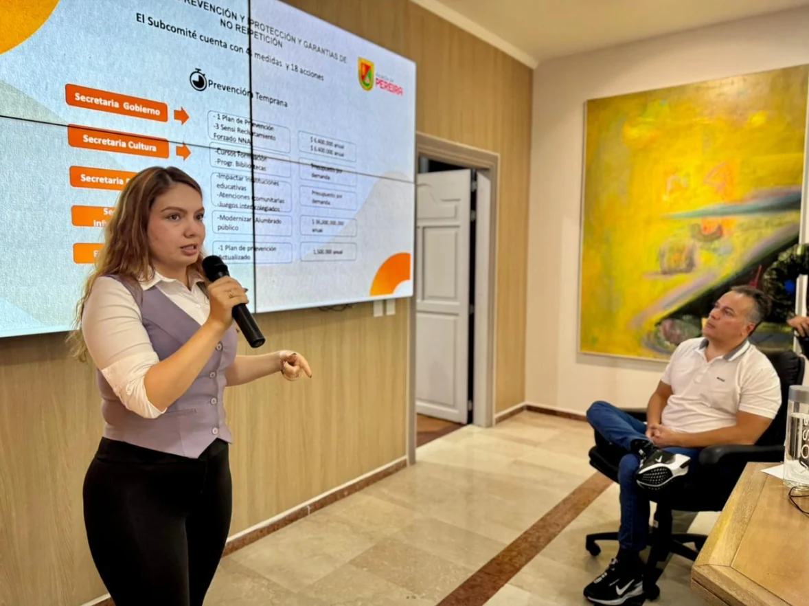 PEREIRA FORTALECE GARANTÍAS DE SEGURIDAD Y ATENCIÓN PARA LAS VÍCTIMAS DEL CONFLICTO ARMADO