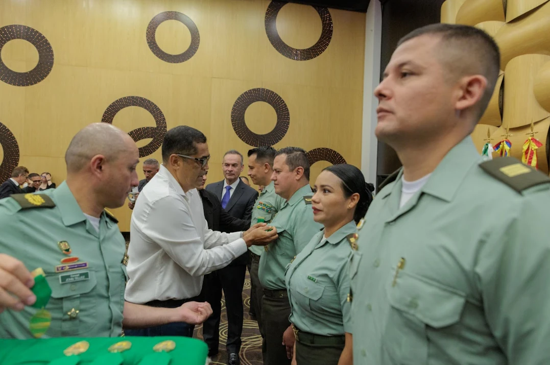 Gobernación de Risaralda exaltó labor de la Policía Metropolitana de Pereira y la UNDMO en sus aniversarios institucionales