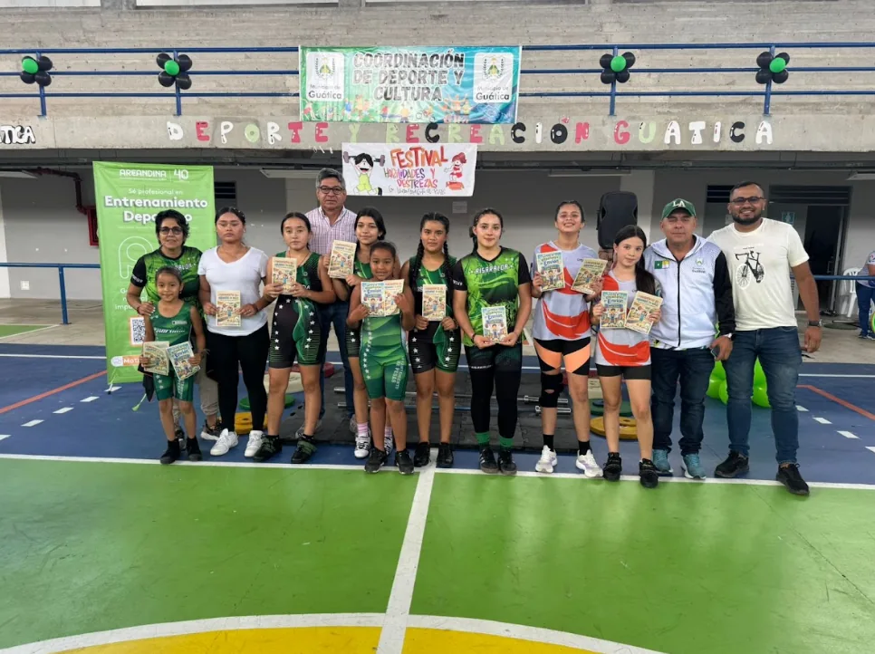 En Guática se vivió el Festival Departamental de Habilidades y Destrezas de Levantamiento de Pesas