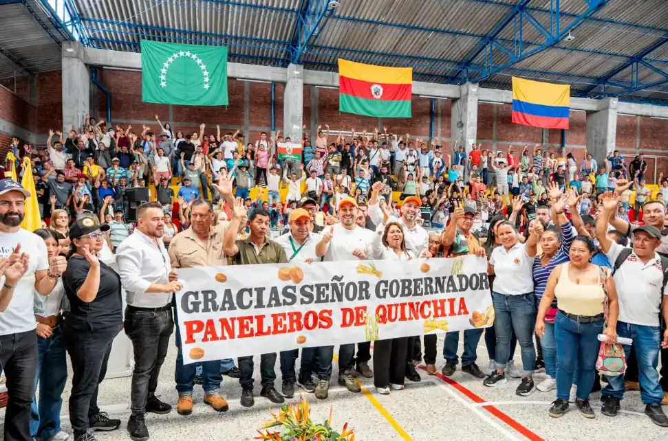 Gobernación de Risaralda entrega renovado Coliseo Juan Guillermo Ángel Mejía, de Quinchía