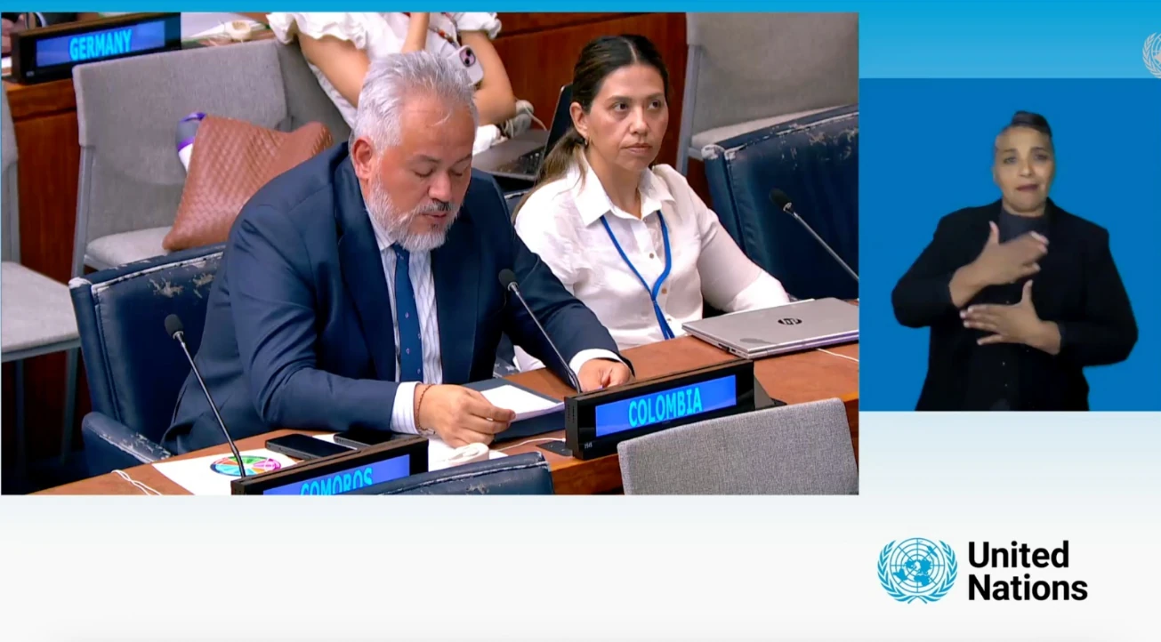Colombia reafirmó su compromiso con los derechos de las personas con discapacidad durante la COSP19 de las Naciones Unidas