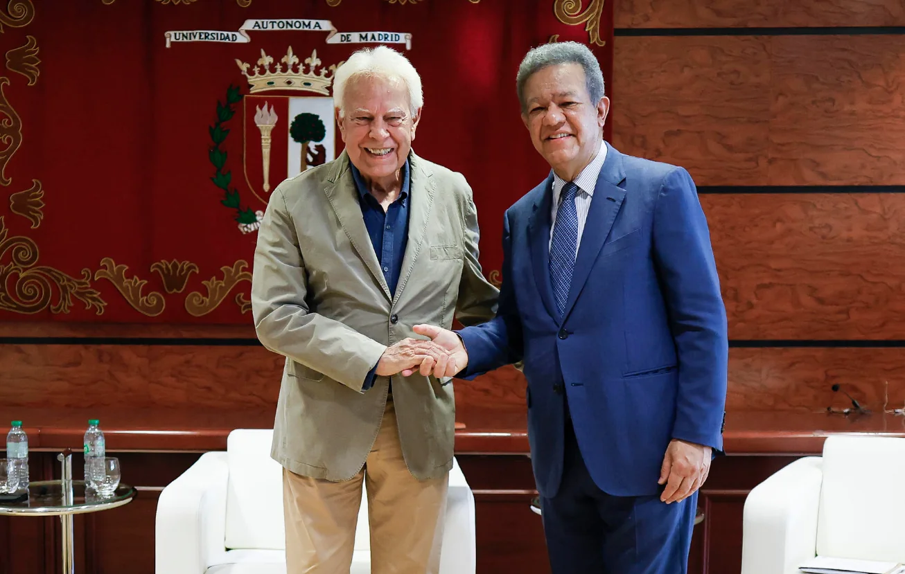 Felipe González y Leonel Fernández piden alianzas en Iberoamérica ante el «caos mundial»