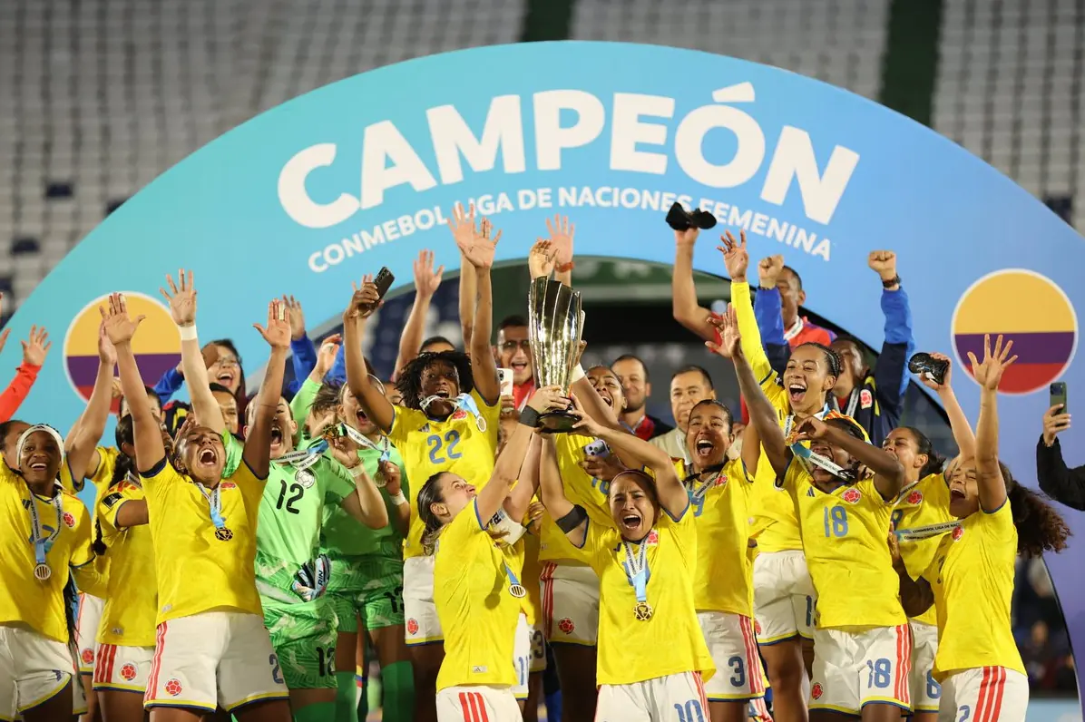 Colombia , campeona de la Liga de las Naciones