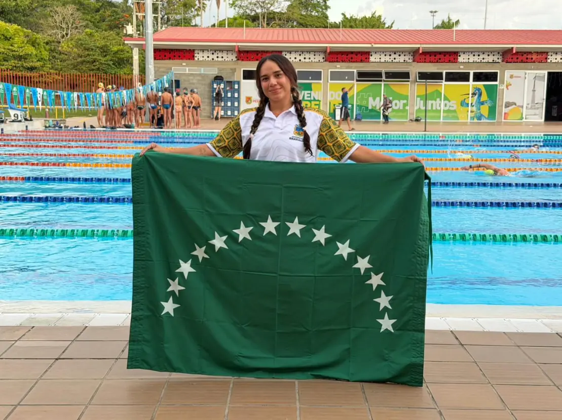 Deportista risaraldense viajará a mundial de natación con aletas en Corea del Sur, rodeada de las 14 Estrellas
