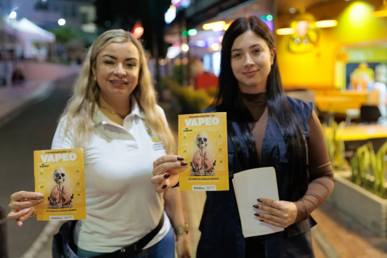Gobernación alertó sobre los riesgos del consumo de vapeadores y de cigarrillos electrónicos