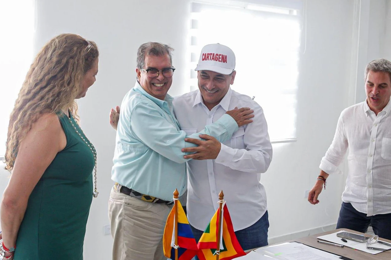 ”Cartagena merece una bahía azul y transparente”: Alcalde Dumek Turbay invita a nuevo ministro de Abelardo de la Espriella a “recuperar el tiempo perdido” en el Canal del Dique