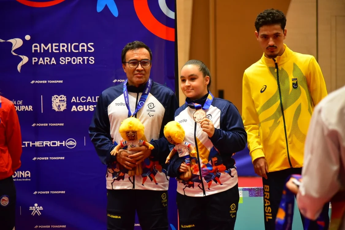 Yéssica Alzate, campeona de la perseverancia y del tenis de mesa en Valledupar 2026