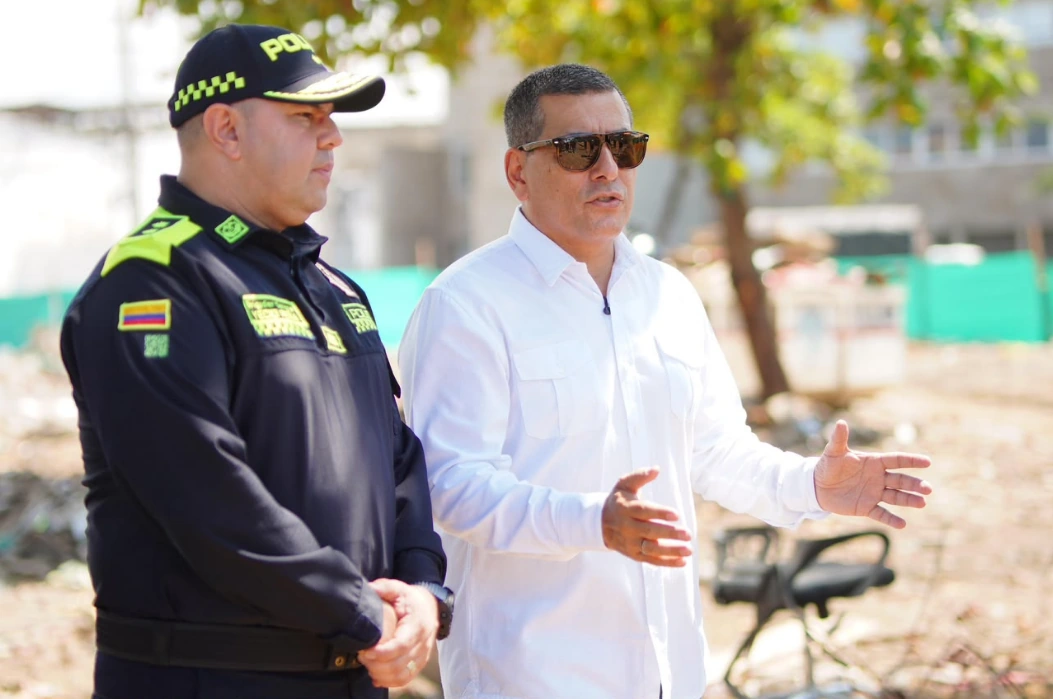 Alcalde Dumek Turbay solicita al Gobierno nacional mantener al general Gelver Peña al frente de la Policía Metropolitana de Cartagena