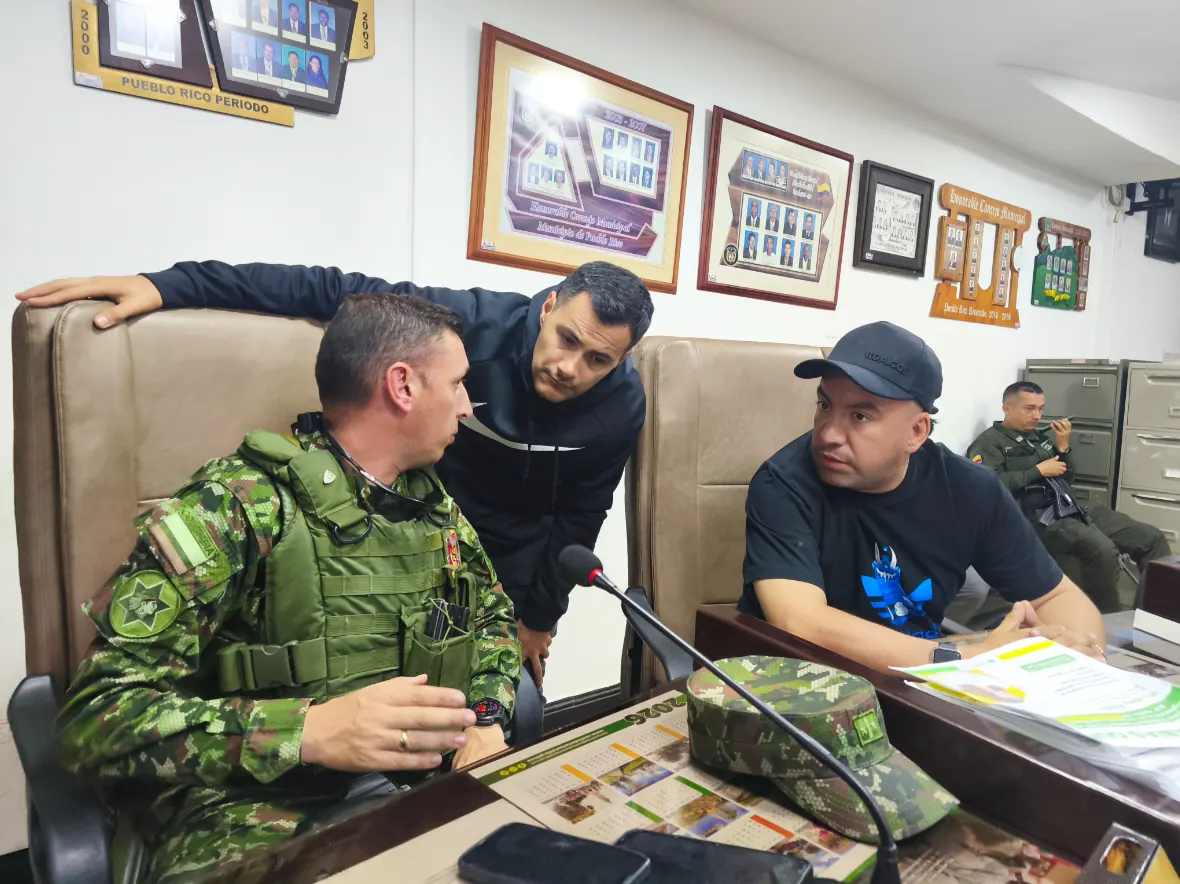 Autoridades blindan seguridad en Pueblo Rico, tras consejo extraordinario