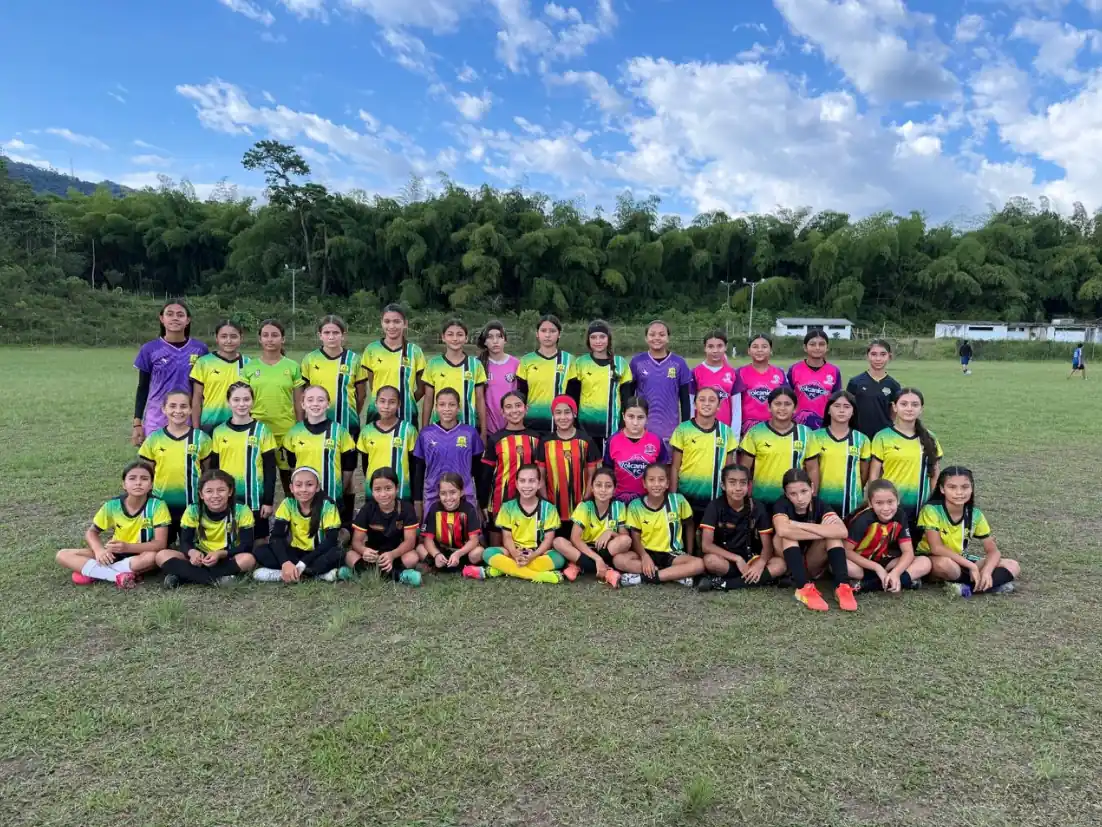 Dosquebradas eligió las jugadoras que representará al municipio en la Zonal Nacional Baby Fútbol