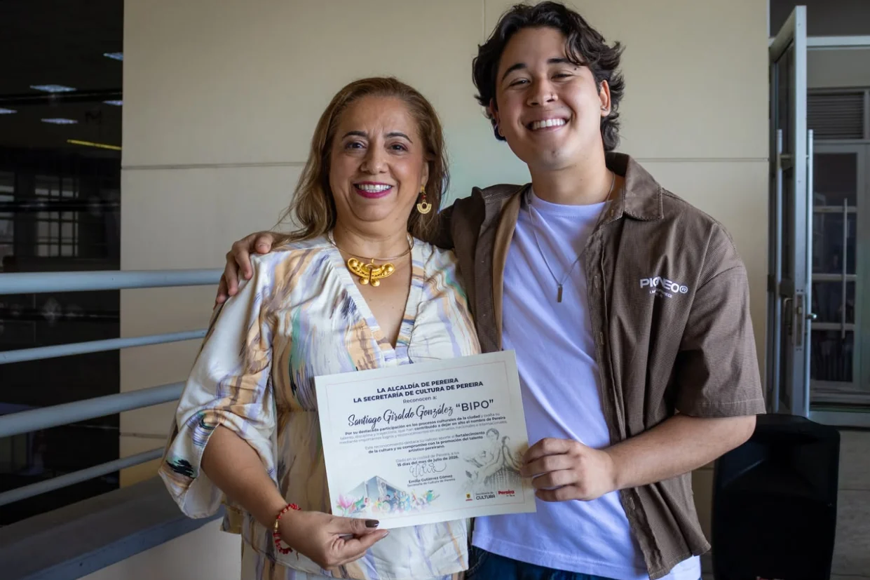 Pereira reconoce el talento local que sigue conquistando escenarios nacionales e internacionales