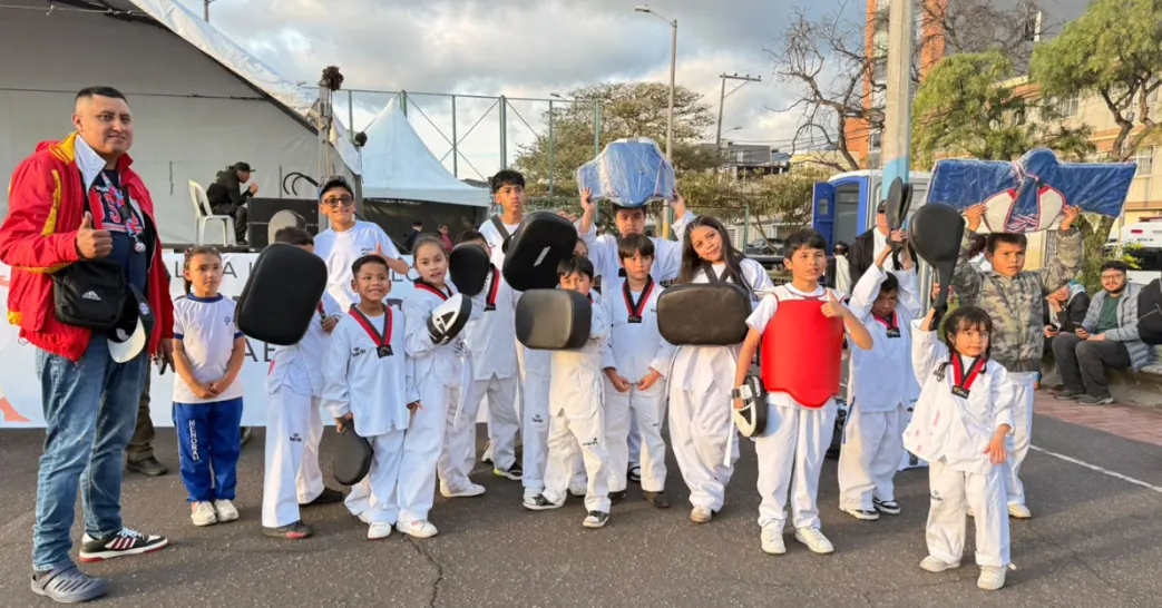 Escuelas Deportivas de Los Mártires, centro de Bogotá, cerraron semestre: talento, inclusión y participación ciudadana