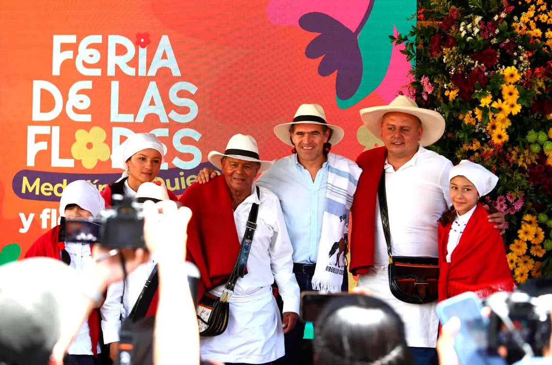El alcalde Federico Gutiérrez presentó la Feria de las Flores “Medellín te quiere y florece para ti”: un regalo para volver a las raíces y las tradiciones