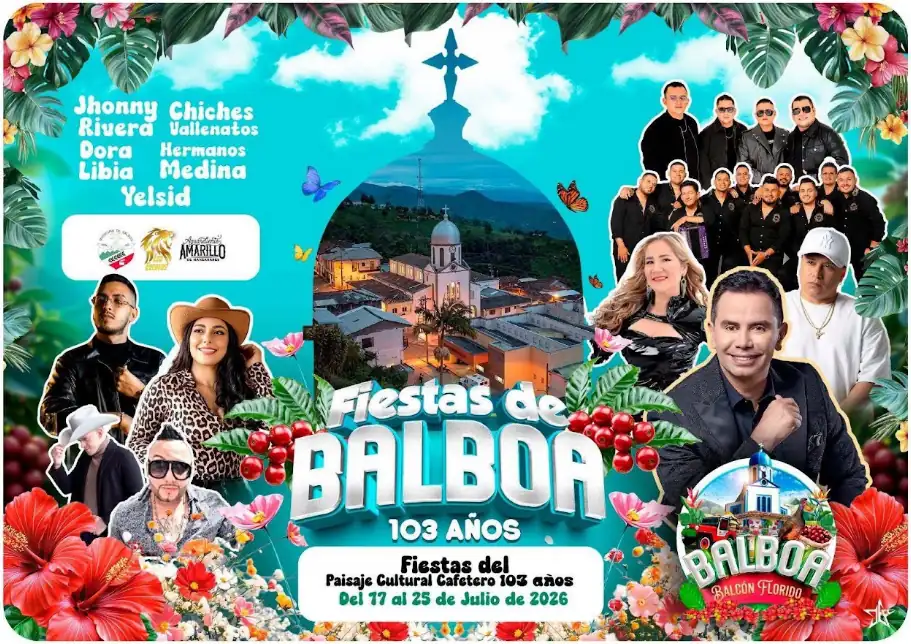Balboa abre sus fiestas con una invitación a celebrar la cultura, el café y el emprendimiento risaraldense