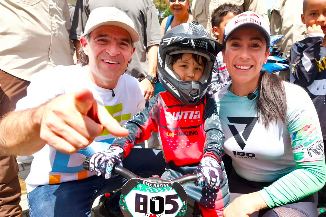 El alcalde Federico Gutiérrez entregó las obras de renovación integral de la pista BMX Mariana Pajón
